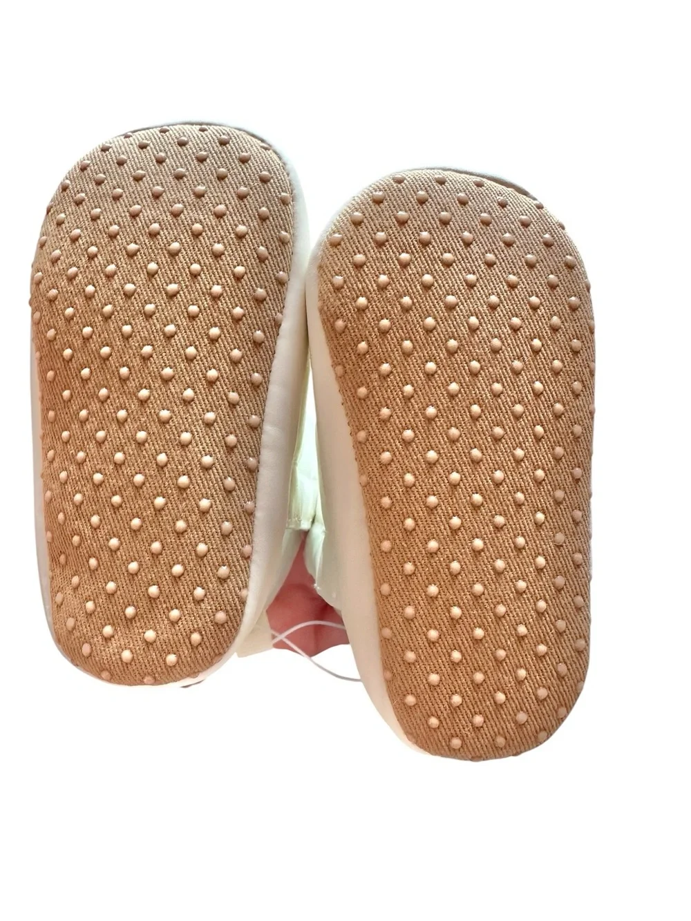 NEW Old Navy Baby Girl 3-6 Months White Iridescent Soft Snow Booties